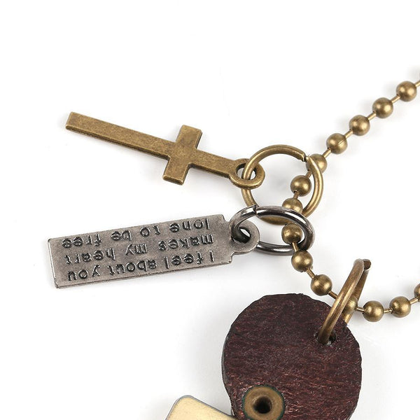 Funny Saw/Spanner Men's Necklace