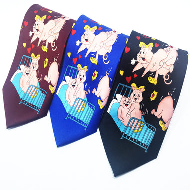 Funny Sexy Pigs Ties
