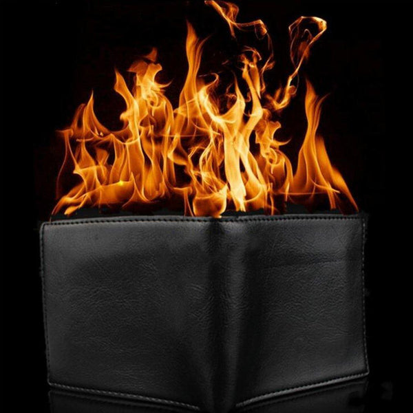 Novelty Magical Fire Bifold Wallet